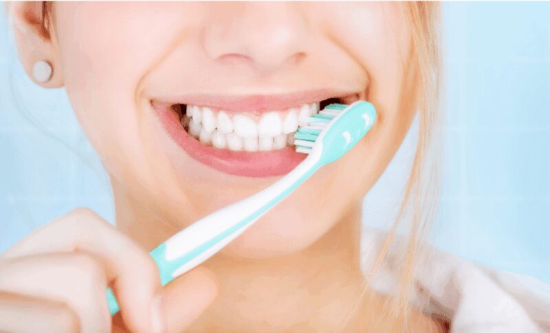 Brushing your teeth